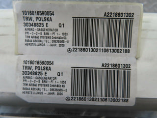 11232 Mercedes-Benz W221 S320 Dashboard Airbag Left Side 2218601302