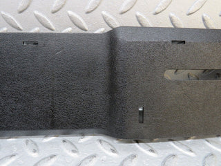 W124 Cabriolet seat front cover trim black used OEM