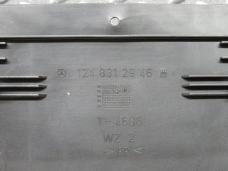 37957 Mercedes-Benz A124 320E Cabriolet Ventilation Air Duct Under Seat 1248312946