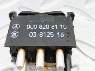 W126 rear window defroster switch used OEM