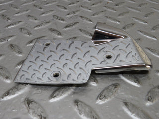 W124 Coupe b pillar chrome cover plate left side used OEM