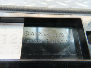 11139 Mercedes-Benz W221 S320 CD Player Lower Cover Panel 2216800578
