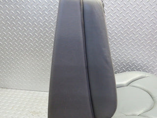 R129 SL electric front left passenger seat leather grey used OEM