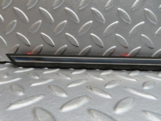 W123 front left door centre moulding trim used OEM
