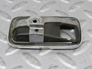 W108 chrome frame for door opener left used OEM