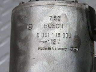 33862 Mercedes-Benz W201 190E 2.0L Starter Motor Bosch 0001108003 0331303053553
