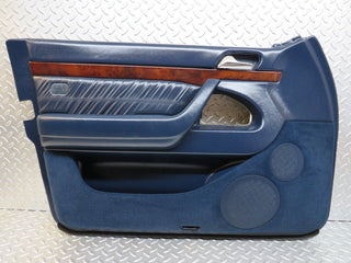 24640 Mercedes-Benz W140 S320 Front Left Door Card Blue