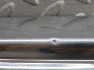 W109 front right door sill chrome used OEM