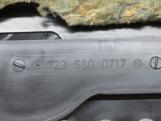 28033 Mercedes-Benz W123 280E Under Dash Panel Left Side 1236800717
