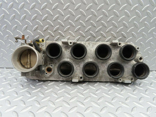 6418 Mercedes-Benz W126 380SE Lower Intake Manifold & Throttle Body 1161415301