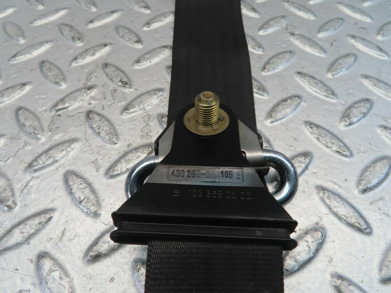 11433 Mercedes-Benz C123 230CE Coupe Rear Left Seat Belt 1238608985