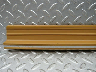 W123 Wagon rear right door sill trim palomino used OEM
