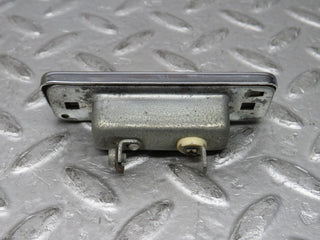 W109 number plate light chrome used OEM