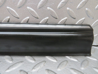 W123 rear left door lower moulding trim used OEM