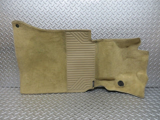 W124 Coupe front right floor carpet beige used OEM