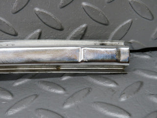 W108 rear right door chrome window channel used OEM