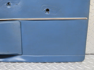 W108 front right door card blue used OEM