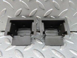 W116 rear window switch plastic pocket used OEM