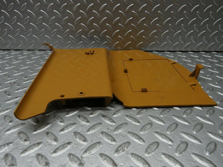W123 Wagon kick panel left side palomino used OEM
