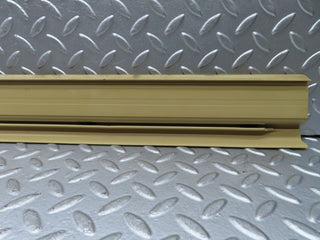 W123 front right door sill trim beige used OEM