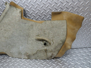 W124 Wagon centre console carpet left side grey used OEM