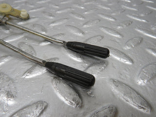 34356 Mercedes-Benz C126 380SEC Coupe Rear Door Lock Knob Pair