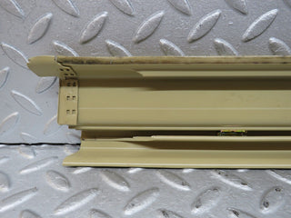 W201 Baby Benz rear right door sill trim beige used OEM
