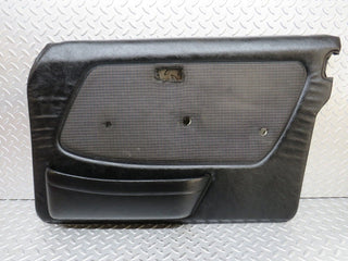 W123 Wagon front right door card black used OEM