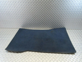 W123 Coupe front left passenger side floor mat blue used OEM