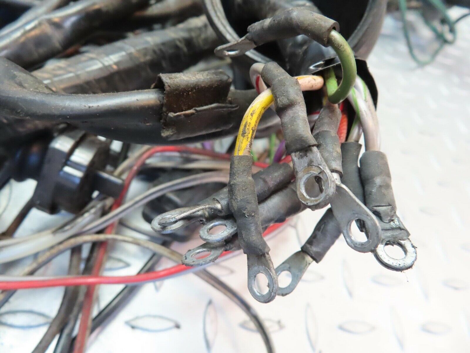 12645 Mercedes-Benz W108 280SE 3.5 Engine Chassis Body Wire Wiring Harness