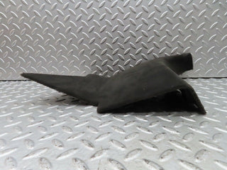 W140 Coupe front left kick panel black used OEM