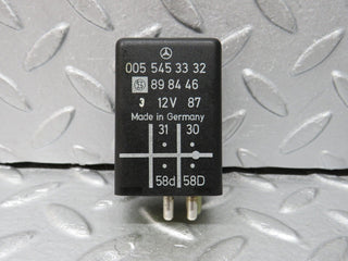 36992 Mercedes-Benz C126 420SEC Coupe Light Control Relay 0055453332