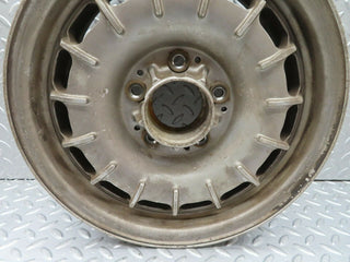 W123 alloy wheel mexican hat 6jx14h2 et30 used OEM
