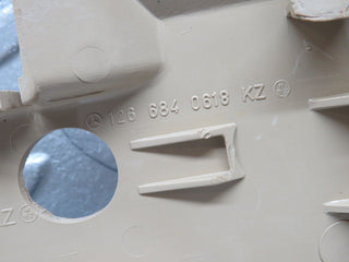 36966 Mercedes-Benz C126 420SEC Coupe Front Seat Rail Trim 1266840618