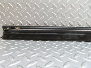 W123 front left door lower moulding trim used OEM