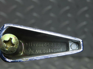 W115 chrome door handle rear right used OEM