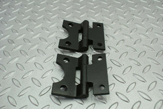 W116 front left door hinges used OEM