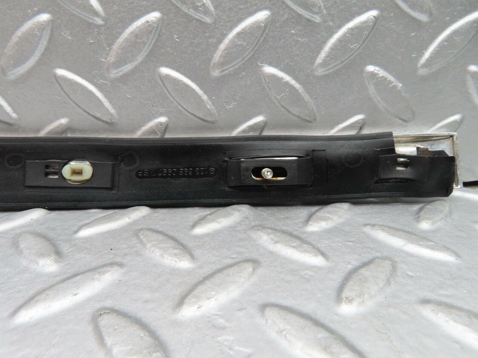 21123 Mercedes-Benz W123 230E C Pillar Exterior Trim Left Side 1236980997