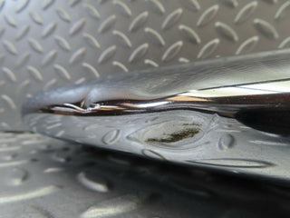 W108 front left upper bumper corner used OEM