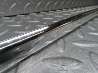 W123 front right door chrome moulding trim used OEM