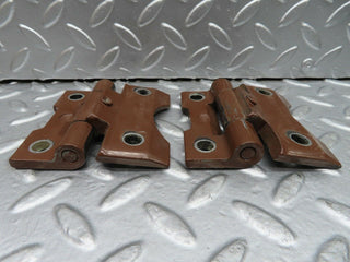 W123 door hinges pair used OEM