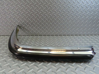 W116 front right upper bumper chrome used OEM