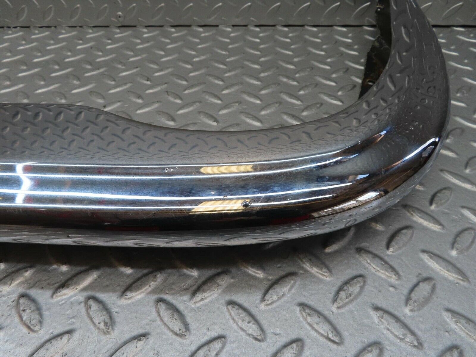 13179 Mercedes-Benz W111 Front Left Upper Bumper Chrome