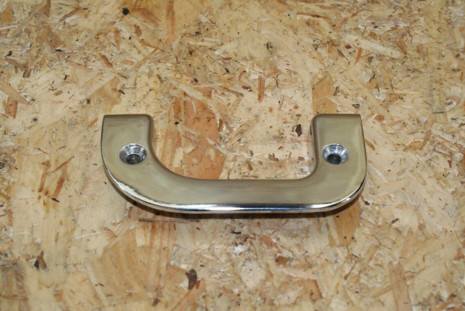 2416 Mercedes-Benz W123 280E Interior Chrome Door Latch Trim Right 1237230224