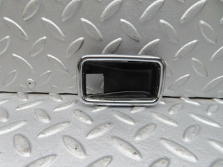 W108 chrome frame for door handle left used OEM