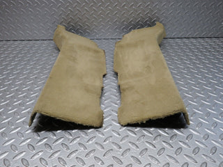 R129 SL rear floor cross member mat carpet beige used OEM