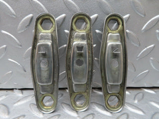 W123 Coupe fuel injector bracket 3pcs used OEM
