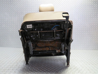 W124 Coupe front right seat leather beige used OEM