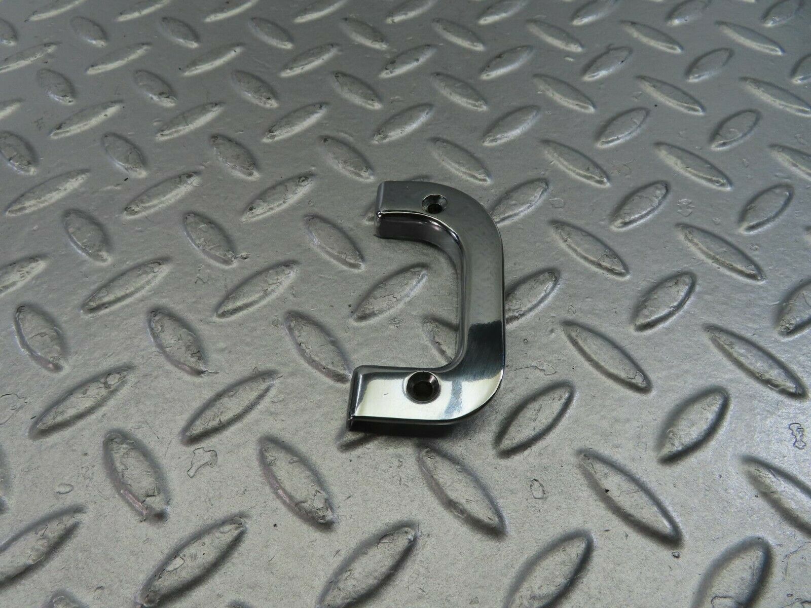 10830 Mercedes-Benz W123 230E Left Interior Chrome Door Latch Trim 1237230124