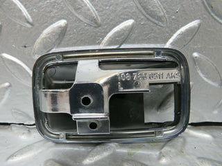 W110 Fintail Heckflosse chrome frame for door handle left used OEM